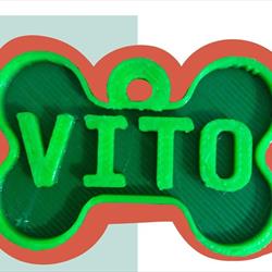 NOMBRE PARA PERRO 3D